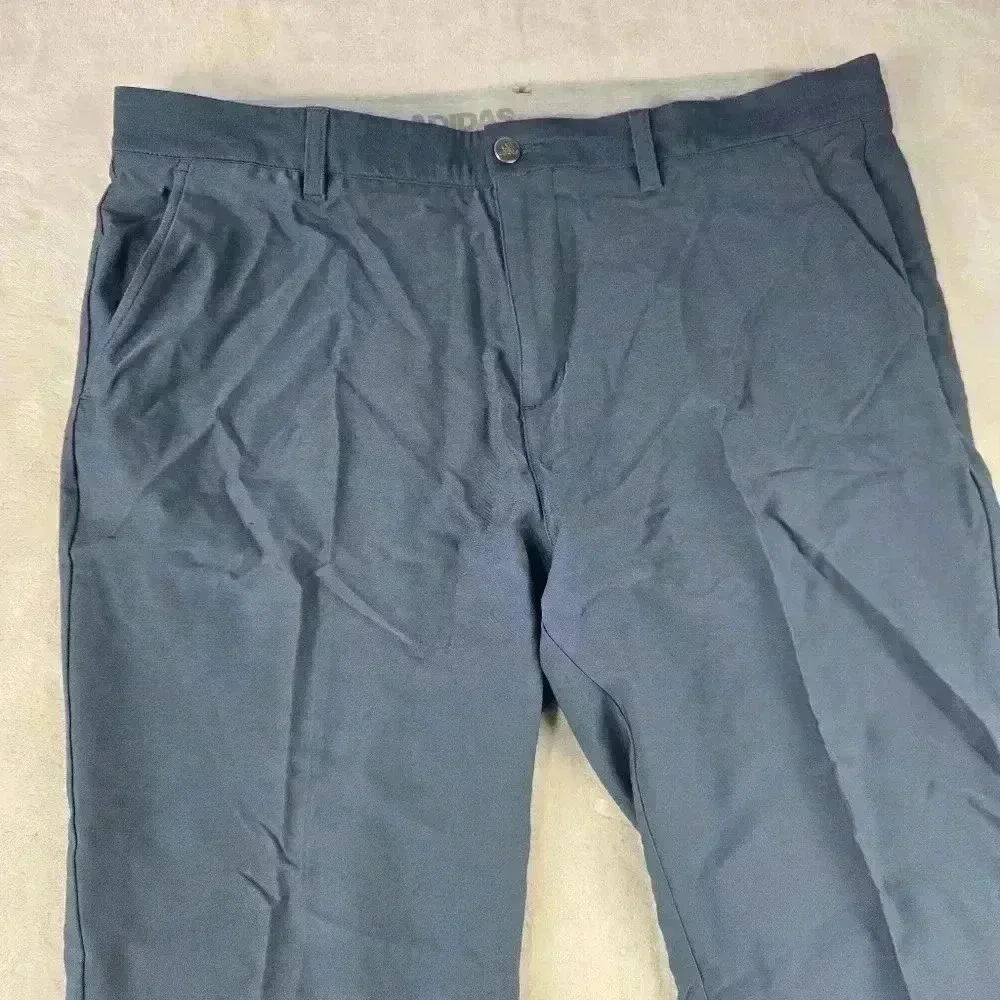 Mens Blue Adidas Golf Pants Sz 38x29